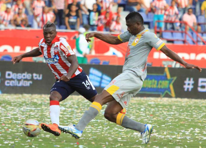 Junior venció 3-1 a Independiente Santa Fe.