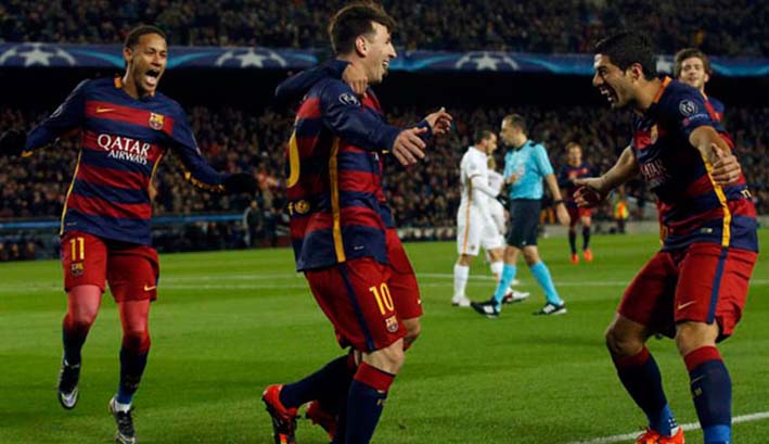 El partido le sirvió a Luis Enrique para recuperar a su tripleta atacante (Messi, Neymar y Suárez).