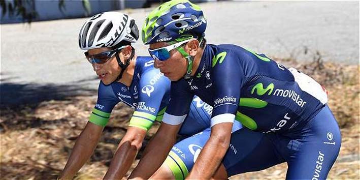 Los pedalistas colombianos se ubican en el top-5 en la clasificación general de la última grande de la temporada. El ganador de la fracción fue Alexandre Geniez.