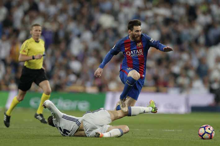 Messi, con su doblete, alcanzó los 500 goles.