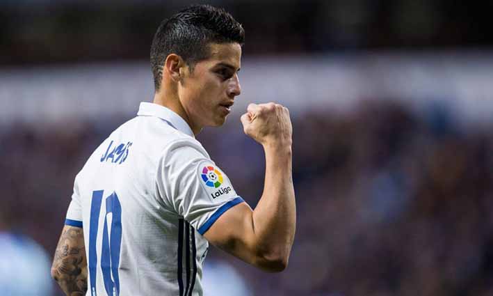 La actual ya es la segunda campaña con más goles de James en Real Madrid. Con los dos tantos al Depor, llegó a 9 en 29 partidos.