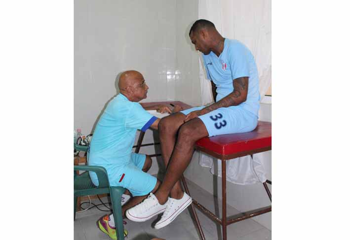 Danny, se encuentra en Magangué realizando los exámenes médicos.