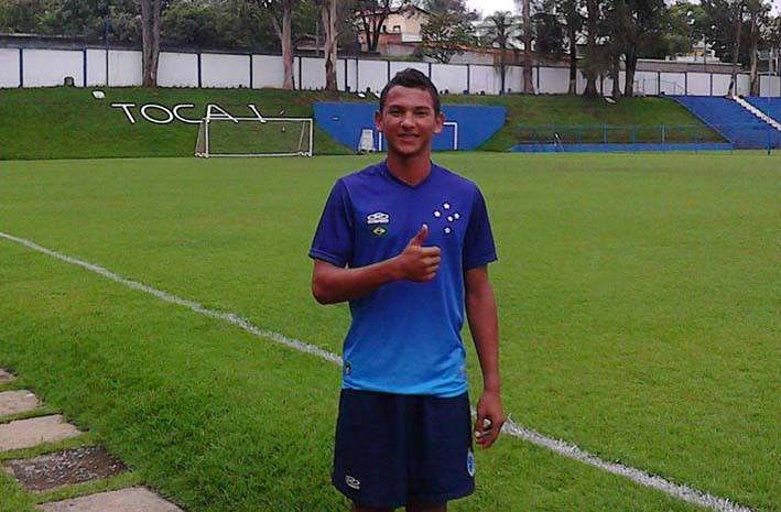 Luis Suarez, en su estancia en el Cruzeiro en Brasil.