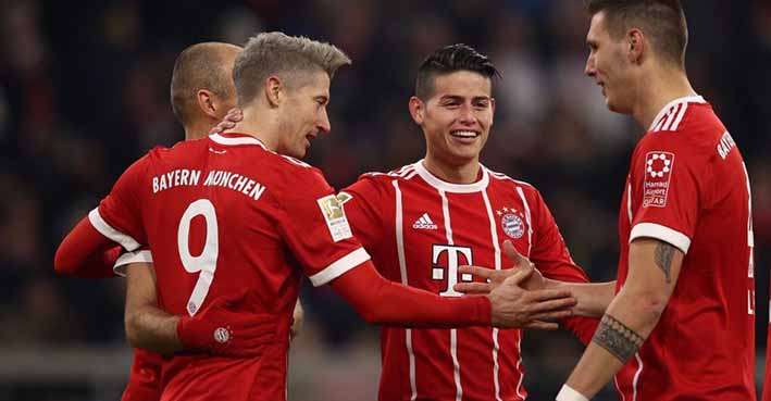 El Bayern se consolidó como líder de la Bundesliga con esta victoria.