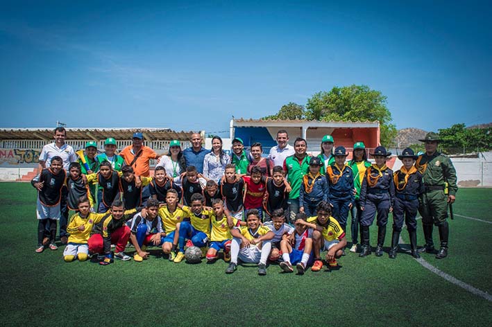 Con la realización del mini torneo de fútbol, este programa del Instituto Colombiano de Bienestar Familiar en alianza con la Universidad del Magdalena, dio inicio a una serie de actividades lúdicas y recreativas.