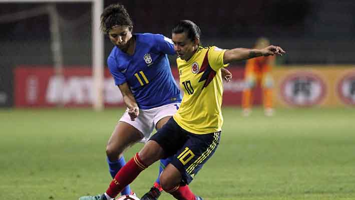 Catalina Usme terminó como goleadora de la Copa América Femenina con 9 anotaciones.
