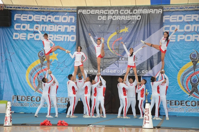  Este campeonato es organizado por Capital Sheerleaders y cuenta con el apoyo y el respaldo de la Alcaldía de Santa Marta. Fotos: Cortesía del Distrito. 