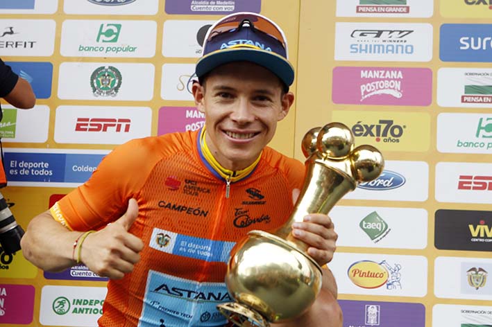 Miguel Angel López, campeón del Tour Colombia 2.1