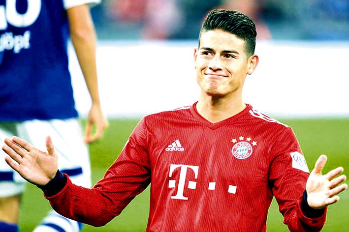 El colombiano volvió a ser titular en el Bayern