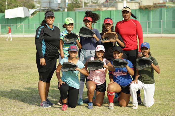 Las niñas fueron convocadas a las selecciones  Magdalena de softbol  sub 15, 17 y juvenil