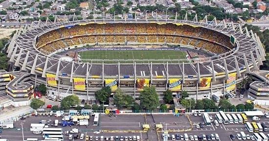 Estadio Metropolitano Roberto Meléndez de Barranquilla.