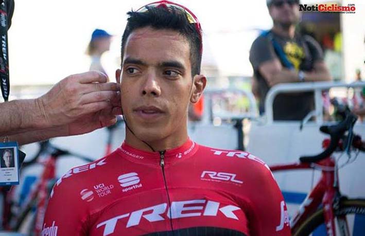 Jarlinson Pantano, ciclista colombiano que anuncia su retiro del ciclismo.