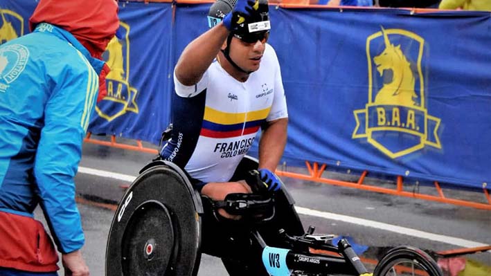 Francisco Sanclemente, atleta paralimpico colombiano.