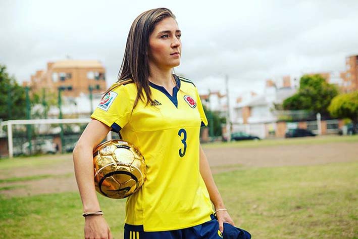 Natalia Gaitán, capitana de selección colombia femenina que afronatrá los Panamericanos.
