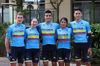 Selección Colombia de ciclismo afrontará el mundial.