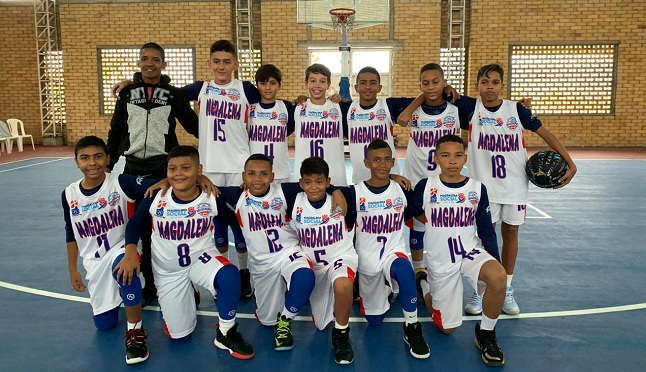 Las selecciones femeninas y masculinas del Magdalena se destacaron en el festival nacional de baloncesto.