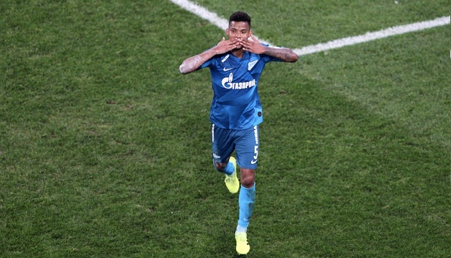 Wilmar Barrios marcó su segundo gol en el fútbol ruso,  en la victoria de su equipo 6-1 ante Rostov.