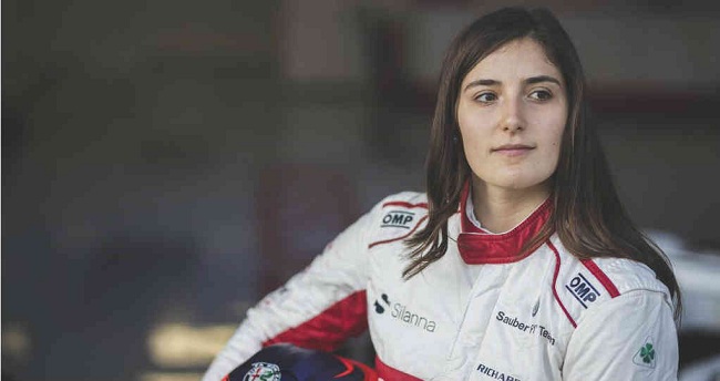 Tatiana Calderón, piloto colombiana del Gear Racing.