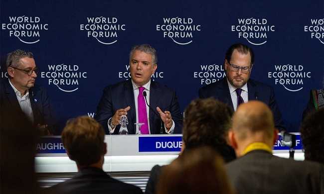 El Jefe de Estado, Iván Duque, destacó el encuentro con líderes globales en materia ambiental y de transición energética.