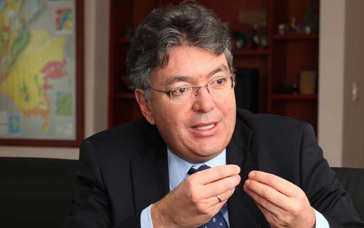 Mauricio Cárdenas, ministro de Hacienda y Crédito Público.