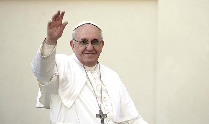 El papa Francisco manifestó que no le se ha cruzado por la cabeza dejar sus funciones.