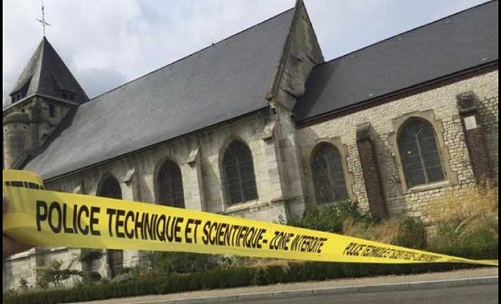 El ataque en el que un sacerdote fue degollado y otra persona resultó herida de gravedad, se suma a una serie de atentados que golpearon a Francia en estos dos últimos años.