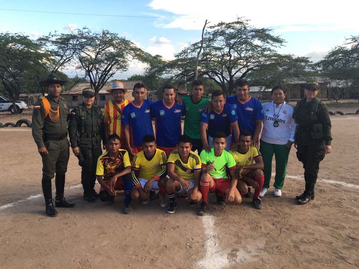 Entre las comunidades participantes se destacan los representantes de La Gloria, La Loma, Bagayita, Mayalita, Pozo Del Tigre, Rinconcito Wayuu y la Policía Nacional. 