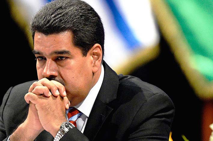 Según las encuestas, el presidente socialista, Nicolás Maduro, perdería una votación revocatoria.