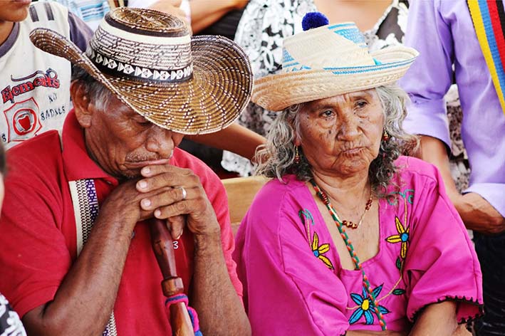 Los indígenas Wayúu sufren la presencia paramilitar en su territorio.