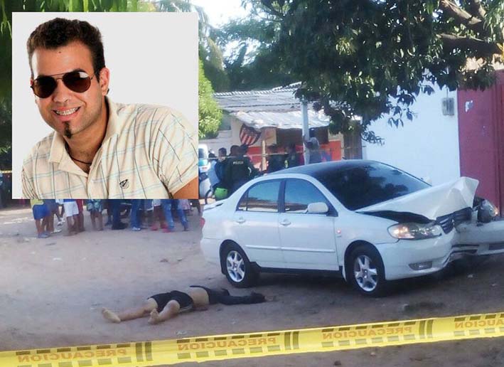 Testigos presenciales aseguran que durante varios minutos los asesinos de Vega Medina estuvieron dialogando con él.