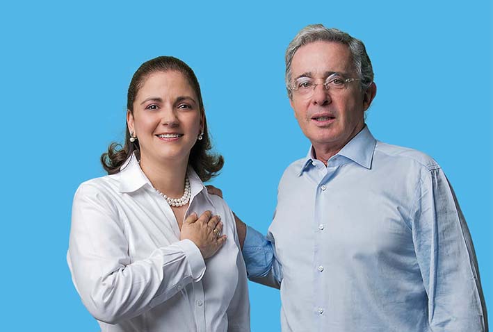 María del Rosario Guerra es una de  las apuestas del expresidente Álvaro Uribe Vélez.