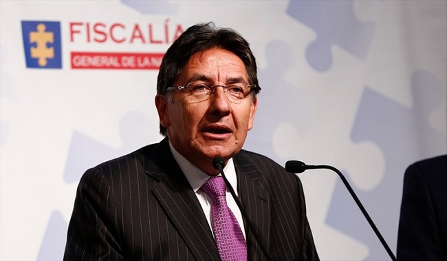 El fiscal de Colombia, Néstor Humberto Martínez