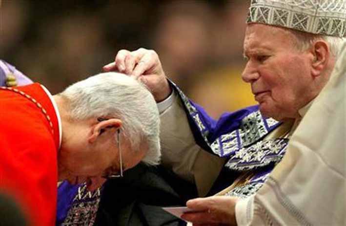 El 21 de febrero de 1998 fue creado Cardenal Diácono de la Santa Iglesia Católica por parte del papa Juan Pablo II.