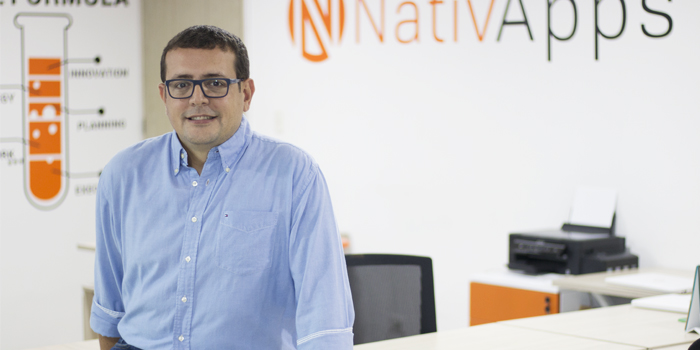 Gustavo De La Valle, fundador de NativApps. 