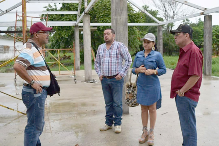 Supervisan obras en ejecución en el municipio de Aracataca. 