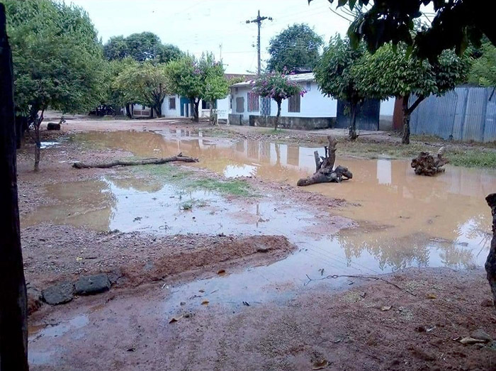 En pésimas condiciones se encuentra la calle 10 del municipio de Guamal.