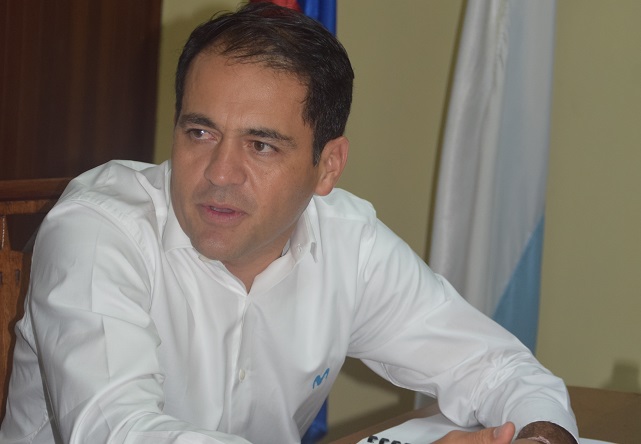 Fabián Hernández, presidente CEO de Telefónica Colombia. Foto: Edgar Fuentes.