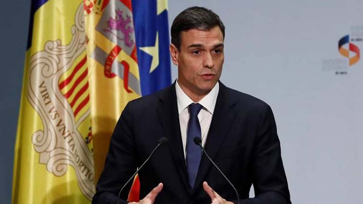 El presidente del Gobierno español, el socialista Pedro Sánchez. 