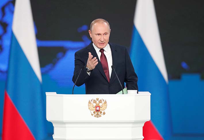 Bladimir Putin advirtió de que algunos de los misiles que Washington podría emplazar en el continente europeo tienen un tiempo de vuelo de 10-12 minutos hasta Moscú.