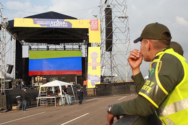 Las autoridades de Cúcuta se prepararon con un plan de contingencia para atender a los más de 300.000 asistentes previstos.
