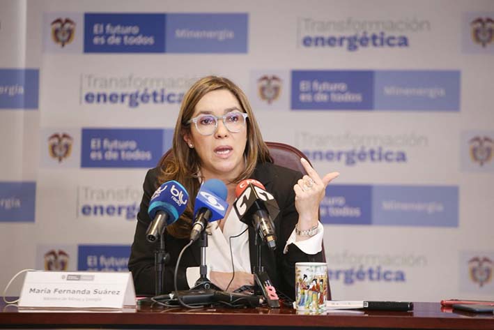 La cruda advertencia la hizo la ministra  María Fernanda Suárez.