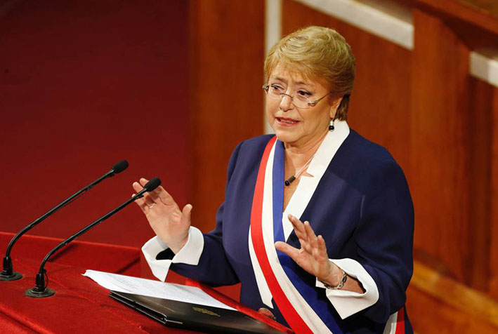 Michelle Bachelet también sostendrá encuentros con miembros de la Asamblea Nacional, de mayoría opositora, y de la oficialista Asamblea Nacional Constituyente, además de víctimas de violaciones de los derechos humanos