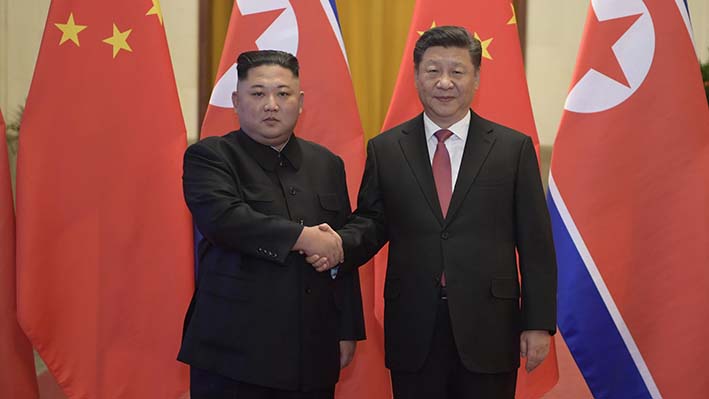 Xi Jinping, viaja a Pionyang para cuadrar posiciones con el líder norcoreano, Kim Jong-un