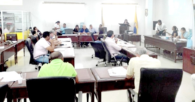 El secretario de Infraestructura, Armando Parrales fue citado en el Concejo para rendir cuentas sobre los avances del proyecto de la Ludoteca de Bonda y Ciudad Equidad, 