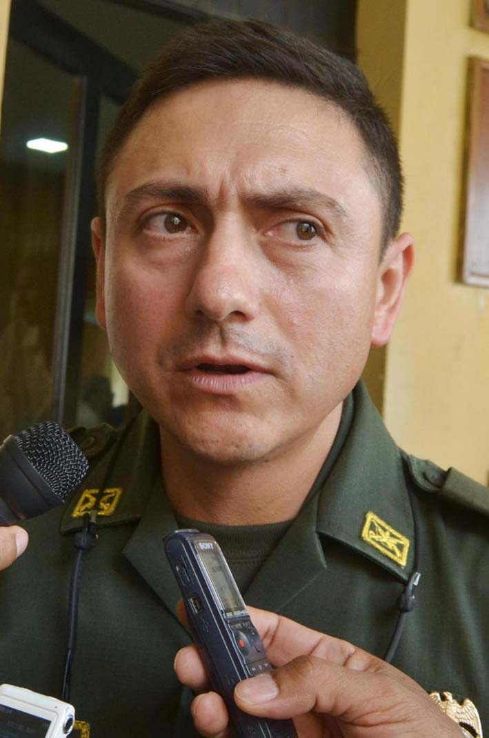 Henry Sandoval, Comandante Policía de La Guajira.