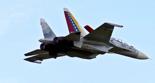 El Comando Sur denuncia que un Sukhoi venezolano siguió de forma agresiva un avión EP-3.