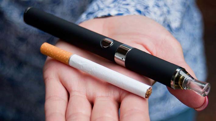 Uno de los diferentes tipos de cigarros electrónicos que existen en el mercado.