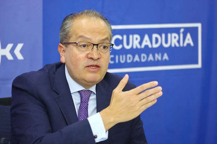 El Procurador General de la Nación, Fernando Carrillo Flórez, lamentó el crítico balance en el cumplimiento de la política pública de víctimas