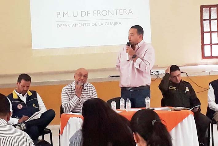 A la reunión asitieron funcionarios de Migración Colombia y de la Policía Nacional.