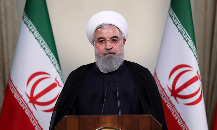 Hasan Rohani, presidente de Irán quien hizo un llamado a los Estados Unidos
